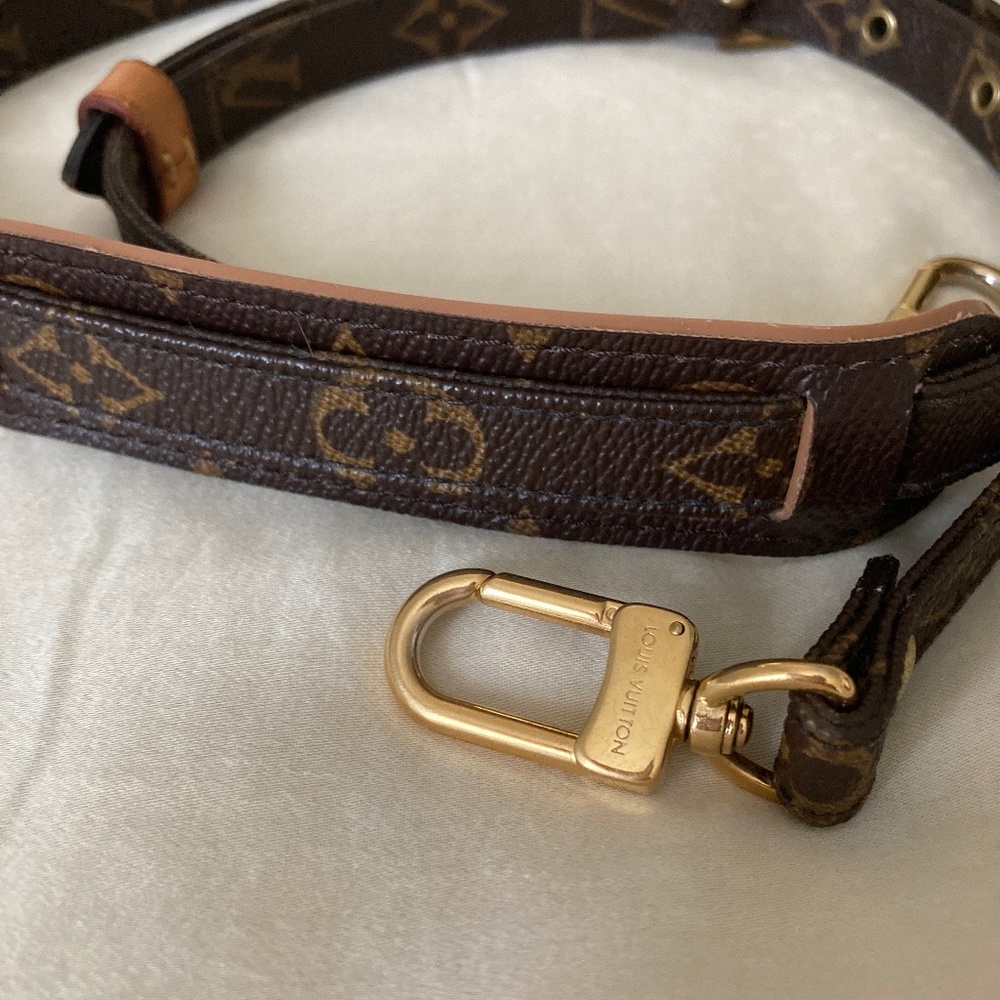 Louis Vuitton Monogram 16mm Adjustable Shoulder Strap